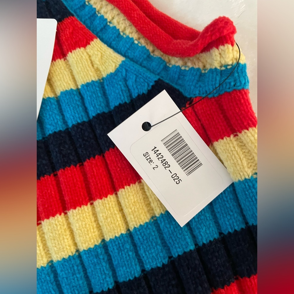 NWT Wales Bonner Multi Color Choir Tank Top Size 2 - Picture 3 of 7